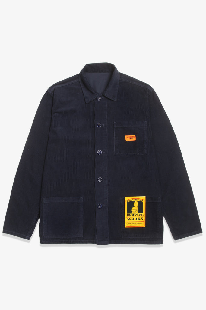 Service Works - Corduroy Coverall Jacket - Navy