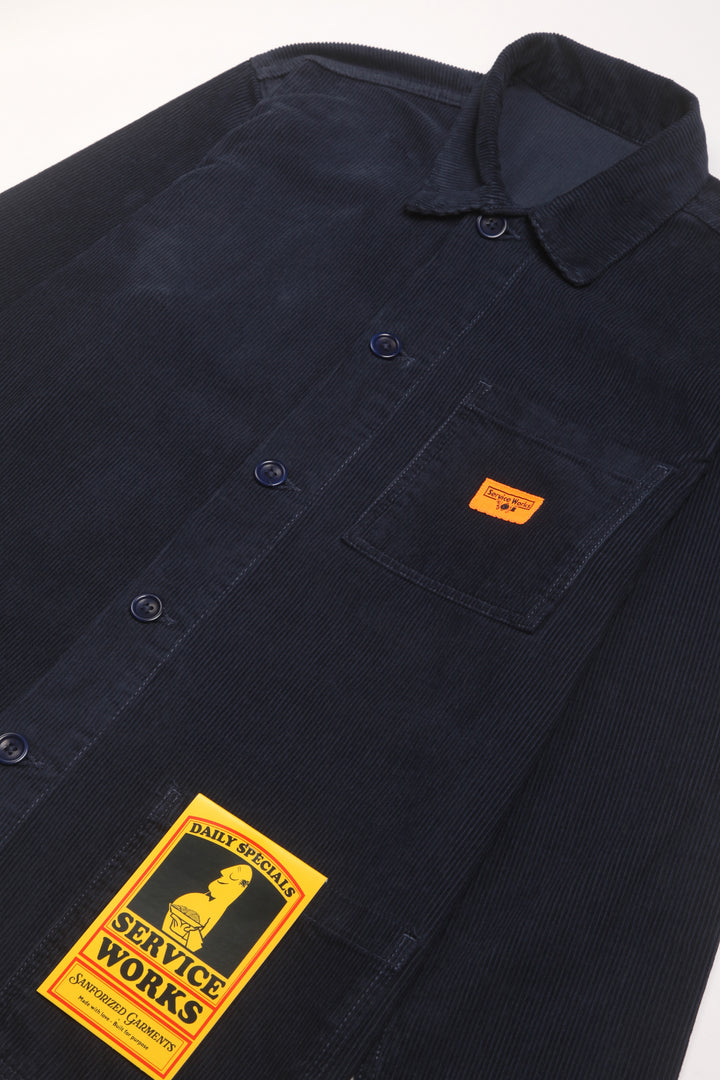 Service Works - Corduroy Coverall Jacket - Navy