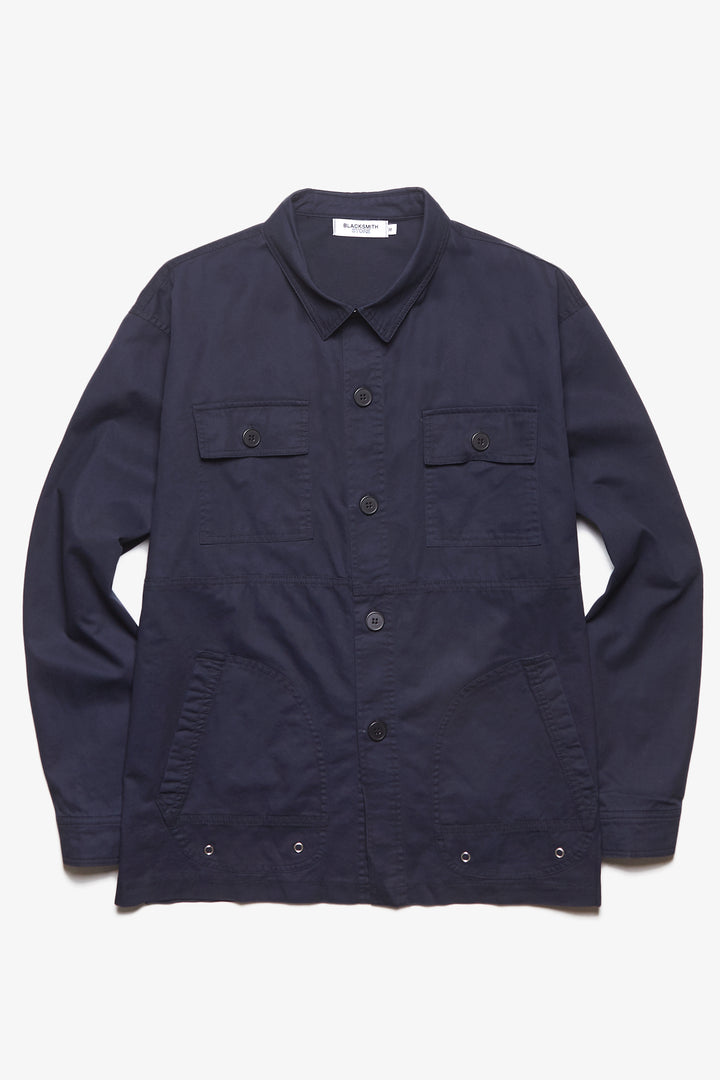 Blacksmith - Safari CPO Overshirt - Navy