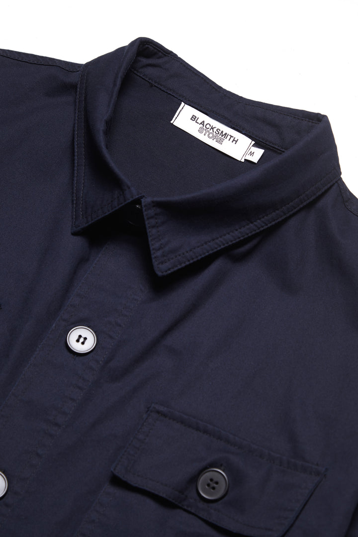 Blacksmith - Safari CPO Overshirt - Navy