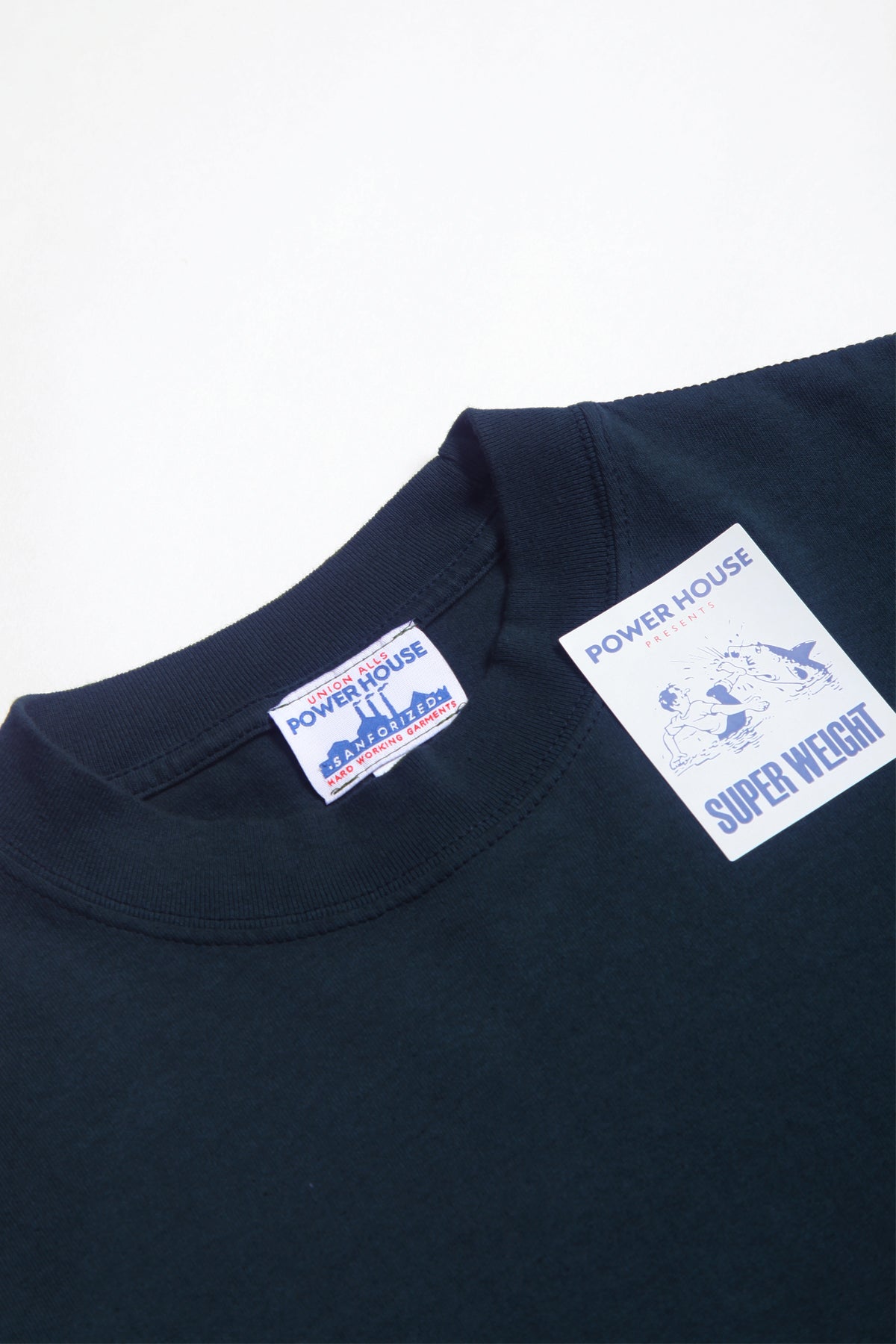 Power House - Super Weight T-Shirt - Navy