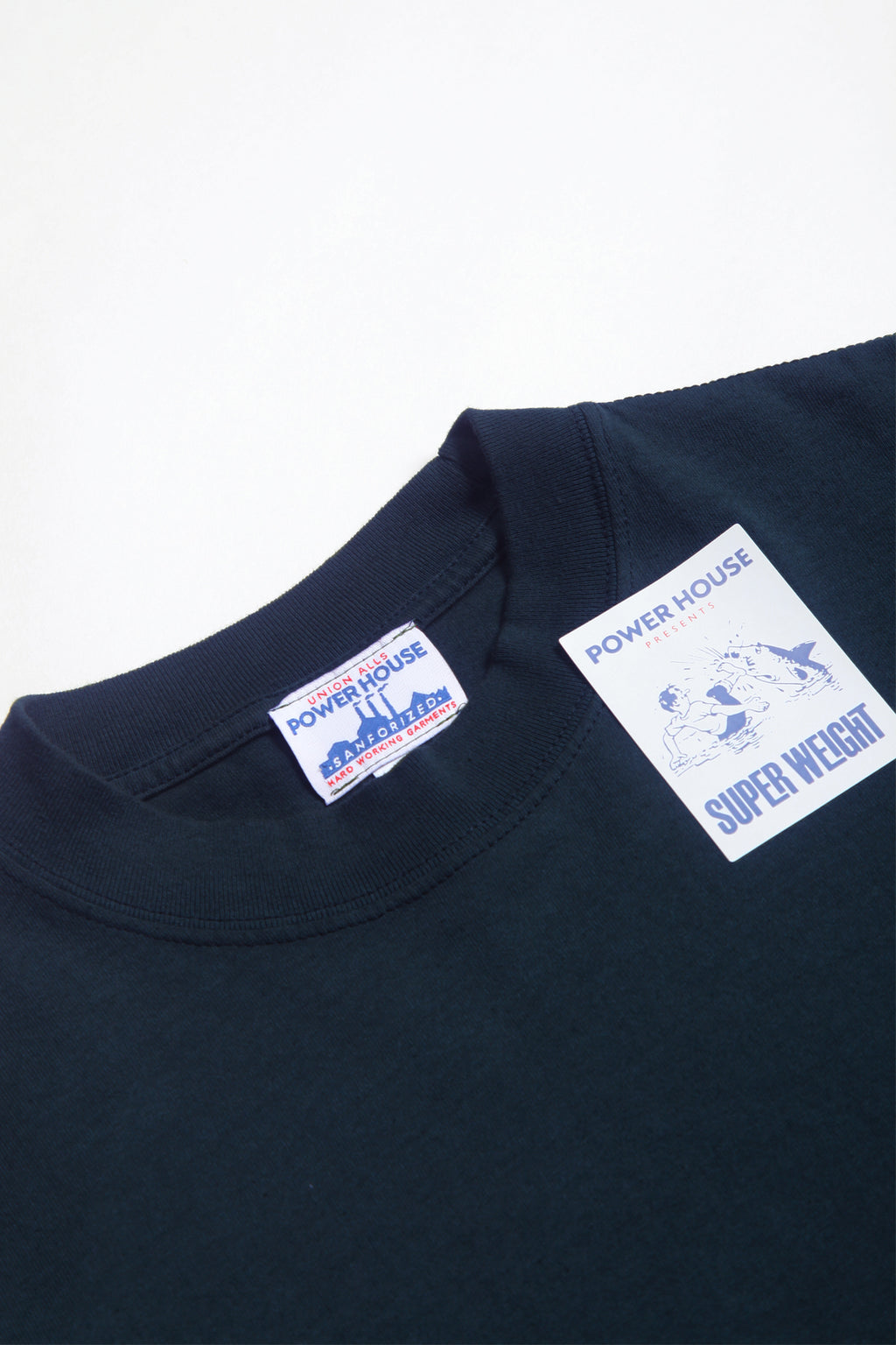 Power House - Super Weight T-Shirt - Navy