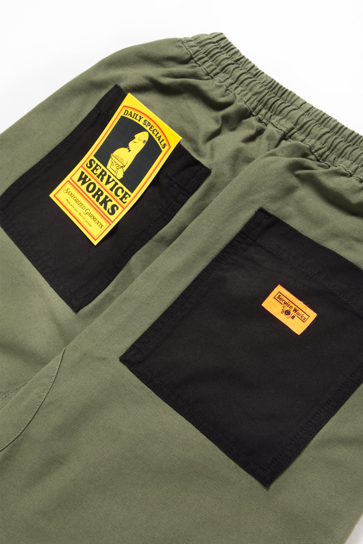 Service Works - Classic Chef Shorts - Woodland