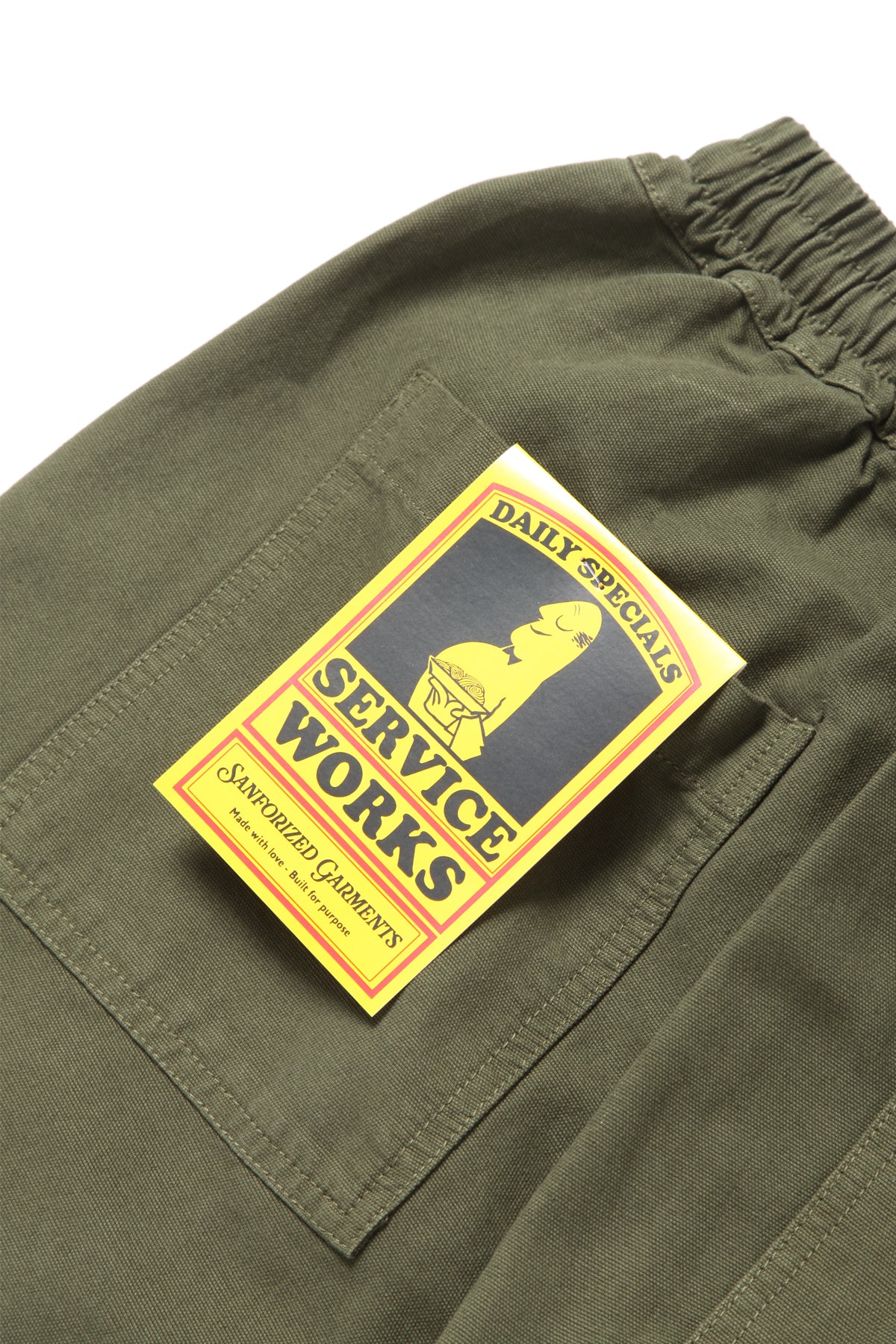 Service Works - Classic Chef Shorts - Olive