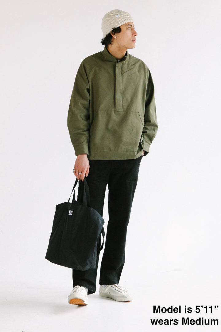 Blacksmith - Popover Wind Shirt - Olive