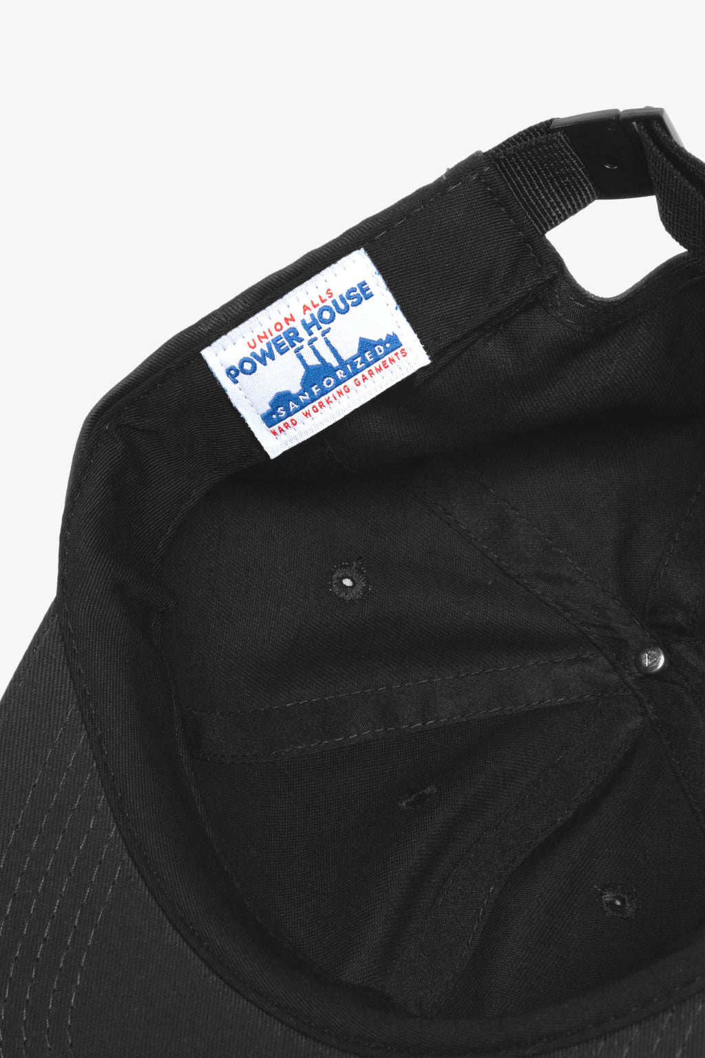 Power House - Perfect 6-Panel Cap - Black