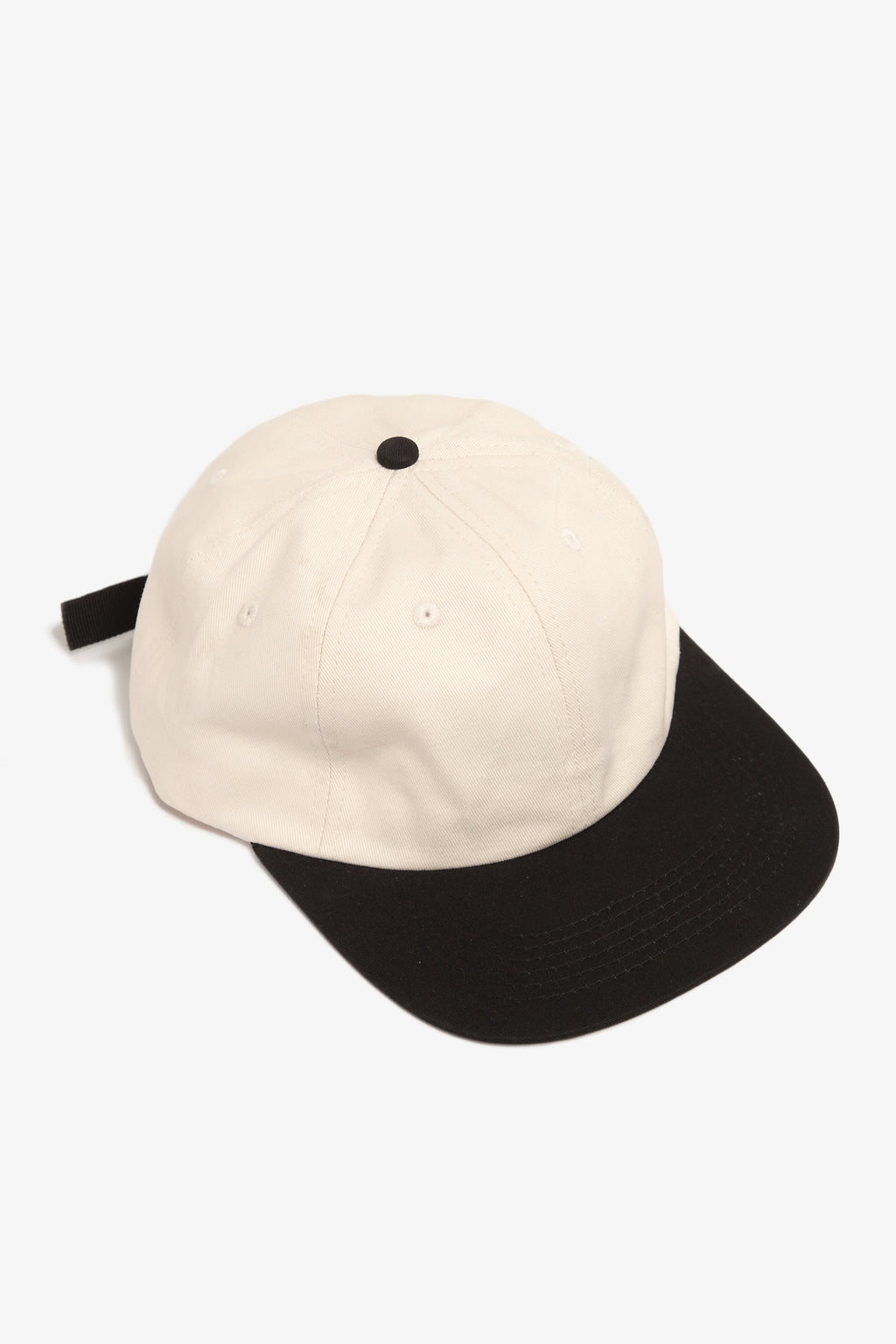 Power House - Perfect 6-Panel Cap - Natural/Black