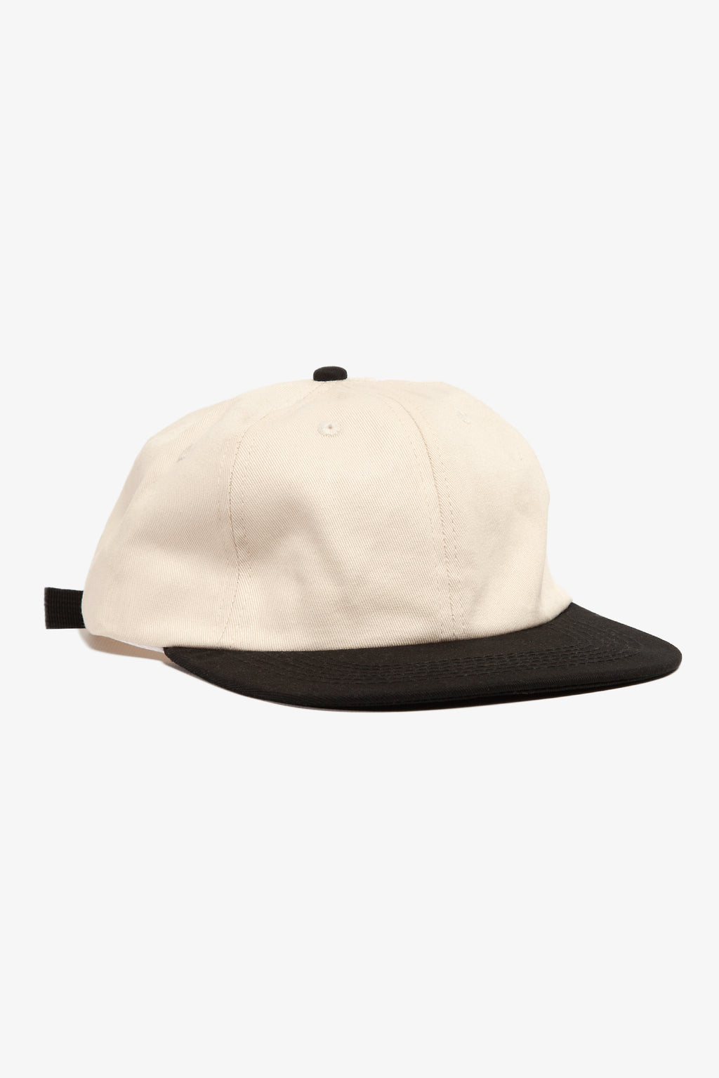Power House - Perfect 6-Panel Cap - Natural/Black