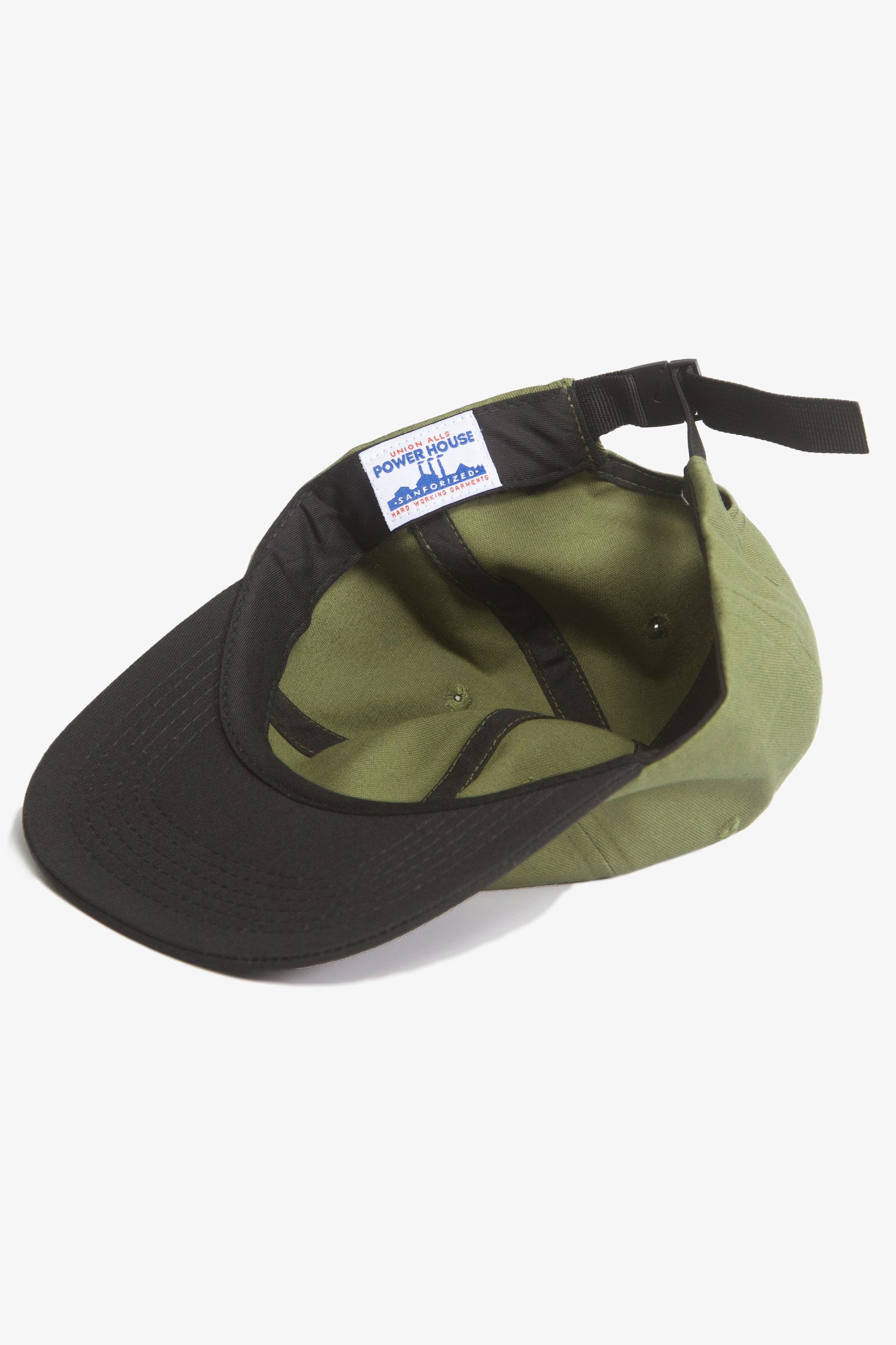 Power House - Perfect 6-Panel Cap - Olive/Black