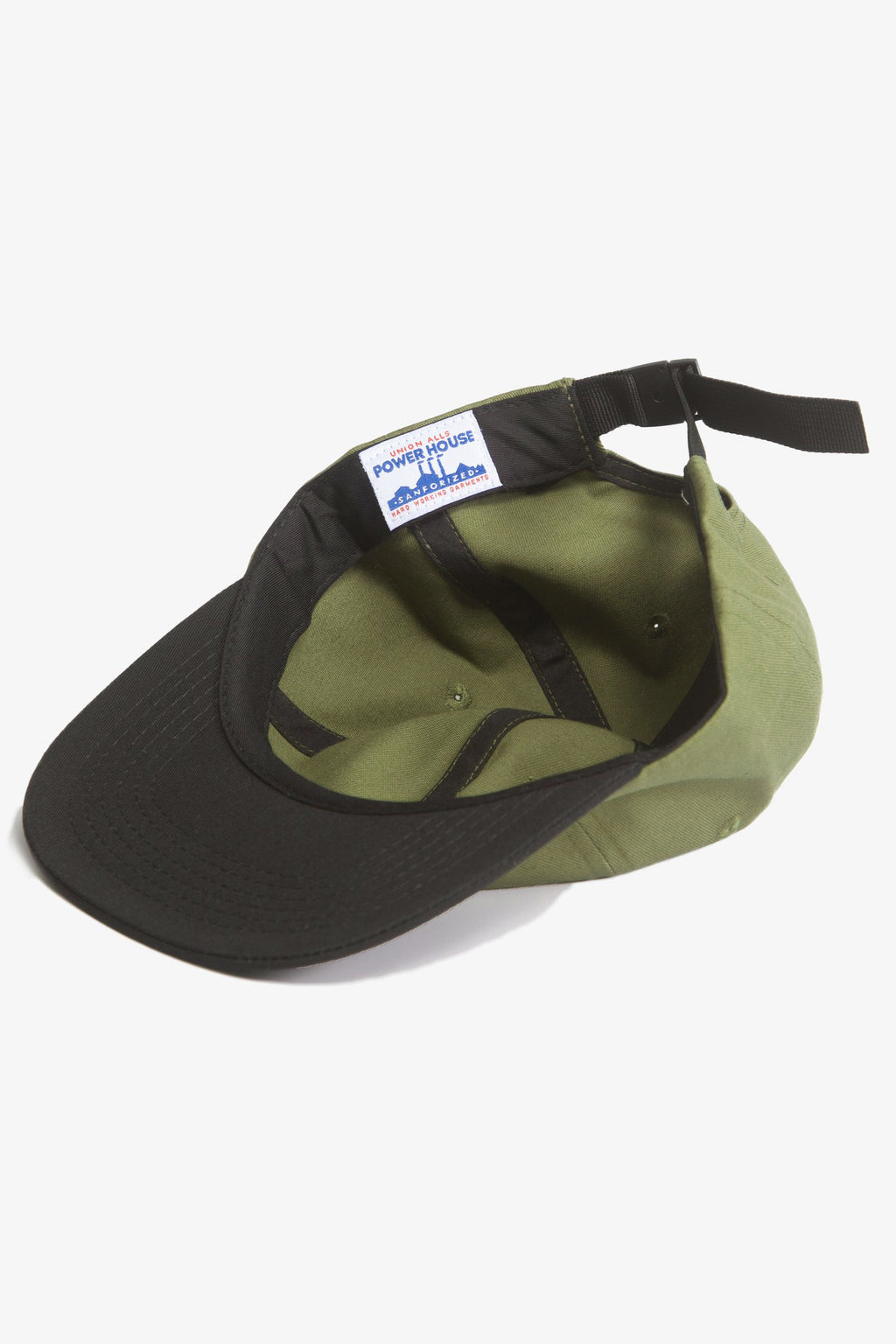 Power House - Perfect 6-Panel Cap - Olive/Black