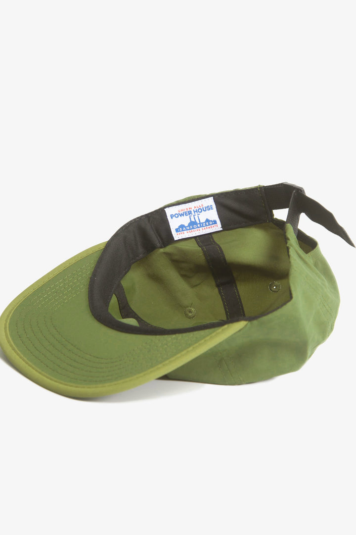 Power Goods - Perfect Nylon 6 Panel Cap - Sage/Olive