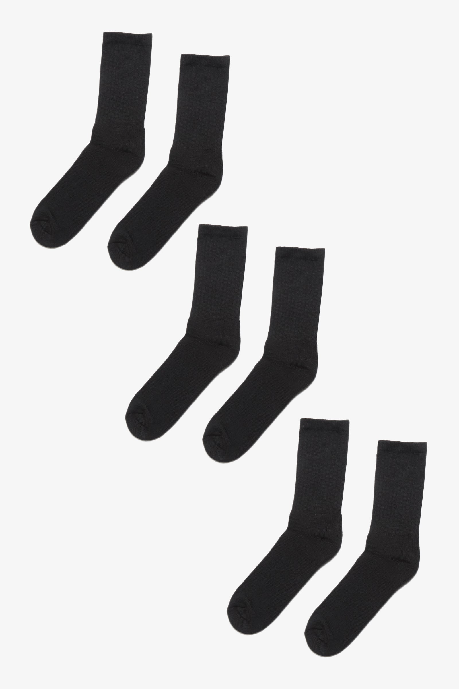Pro Club - Heavyweight Crew Socks - 3 Pack - Black