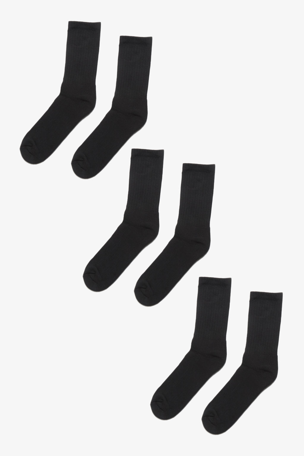 Pro Club - Heavyweight Crew Socks - 3 Pack - Black