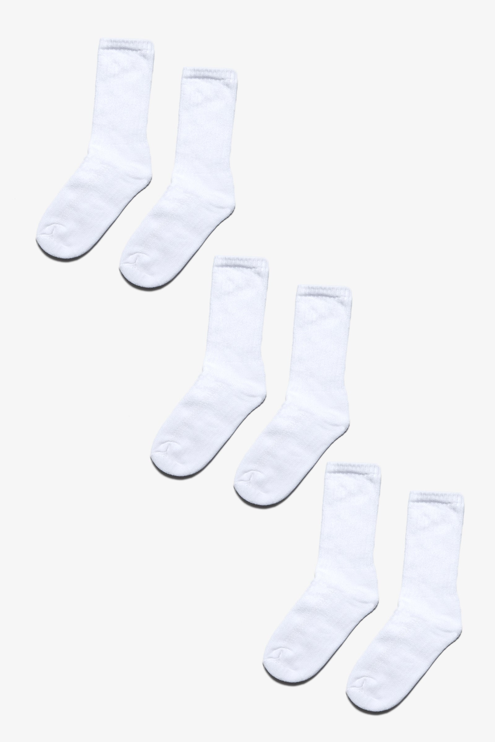 Pro Club - Heavyweight Crew Socks - 3 Pack - White