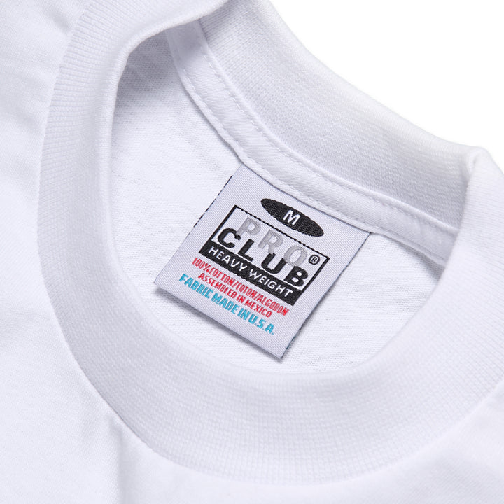 Pro Club - Heavyweight Long Sleeve T-Shirt - White