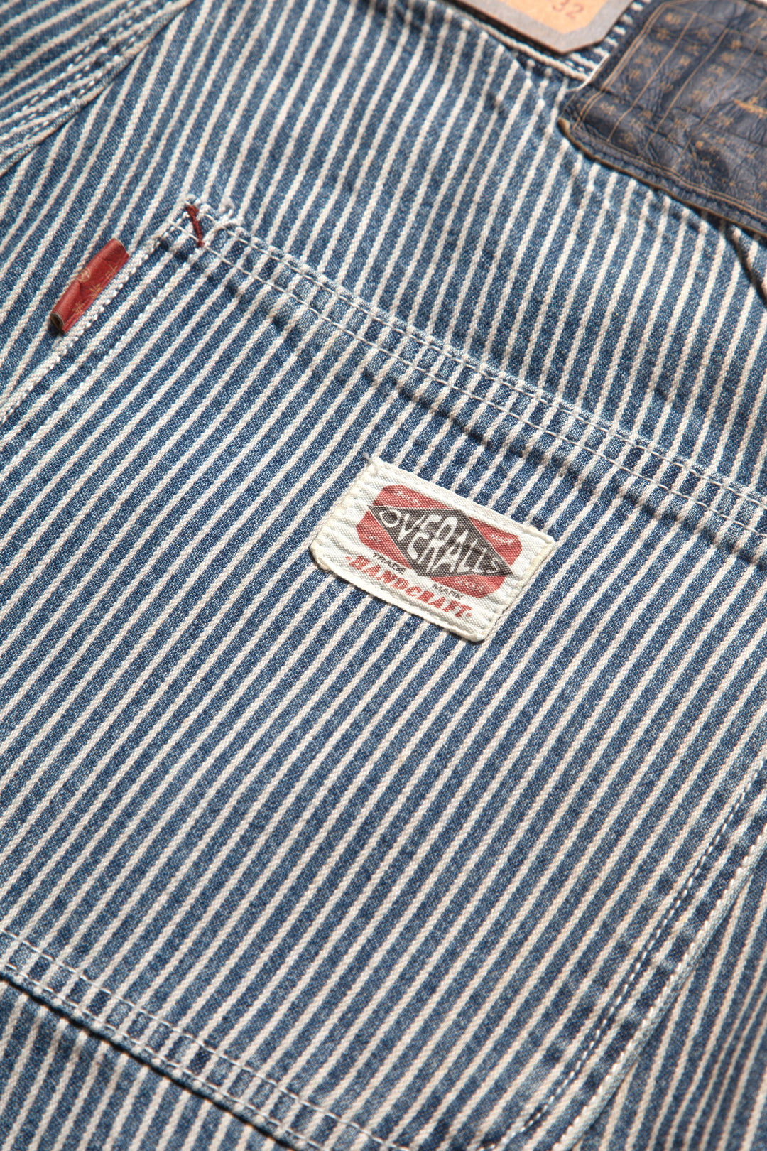 Red Ruggison -  Carpenter Shorts - Hickory Stripe