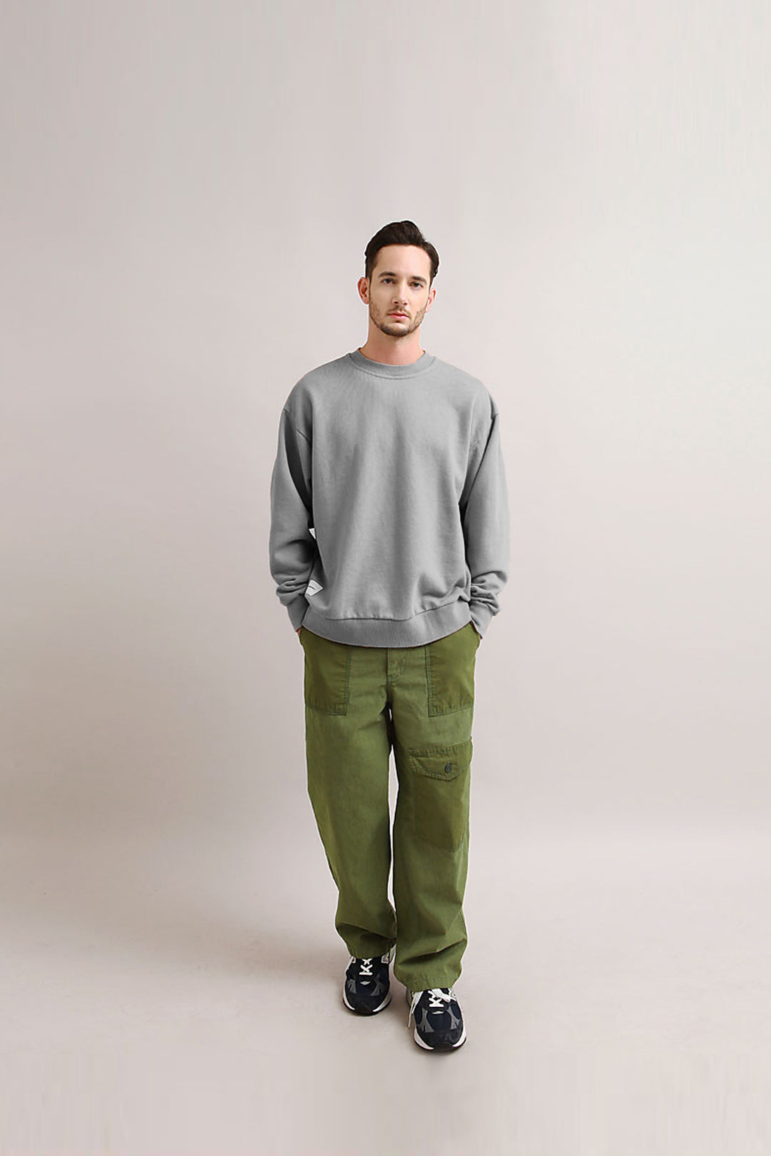 Outstanding & Co. - Fatigue Pocket Pants - Olive