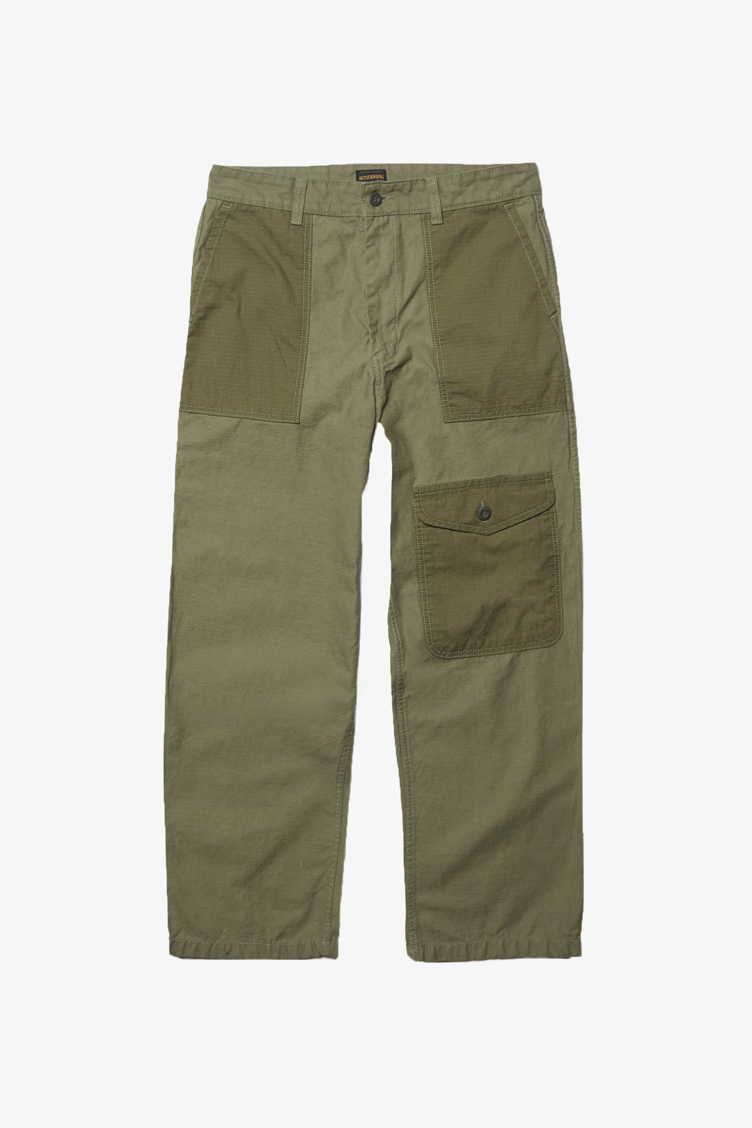 Outstanding & Co. - Fatigue Pocket Pants - Olive