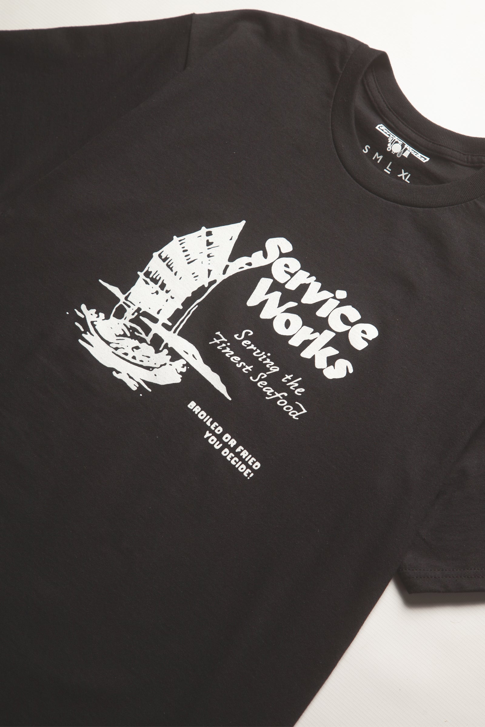 Service Works - Sail Away Tee - Black