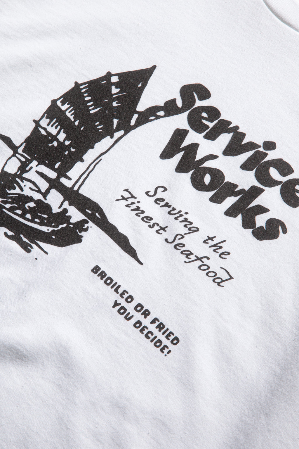Service Works - Sail Away Tee - White