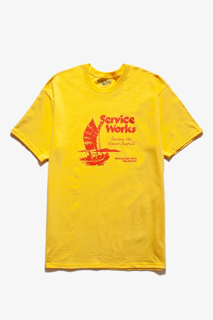 Service Works - Sail Away Tee - Yellow