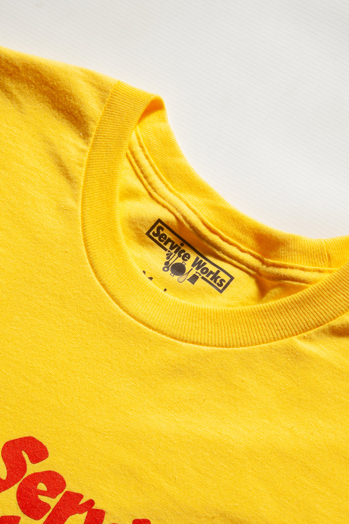 Service Works - Sail Away Tee - Yellow