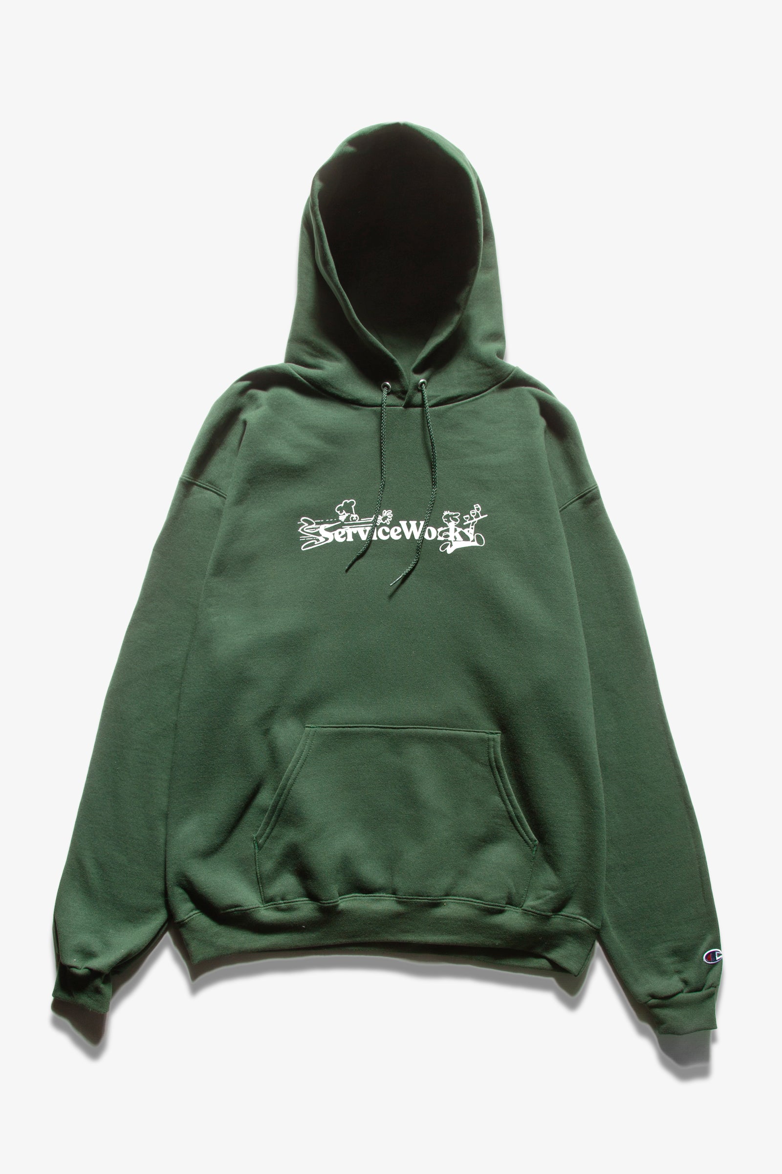 Service Works - Chase Hoodie - Forest Green