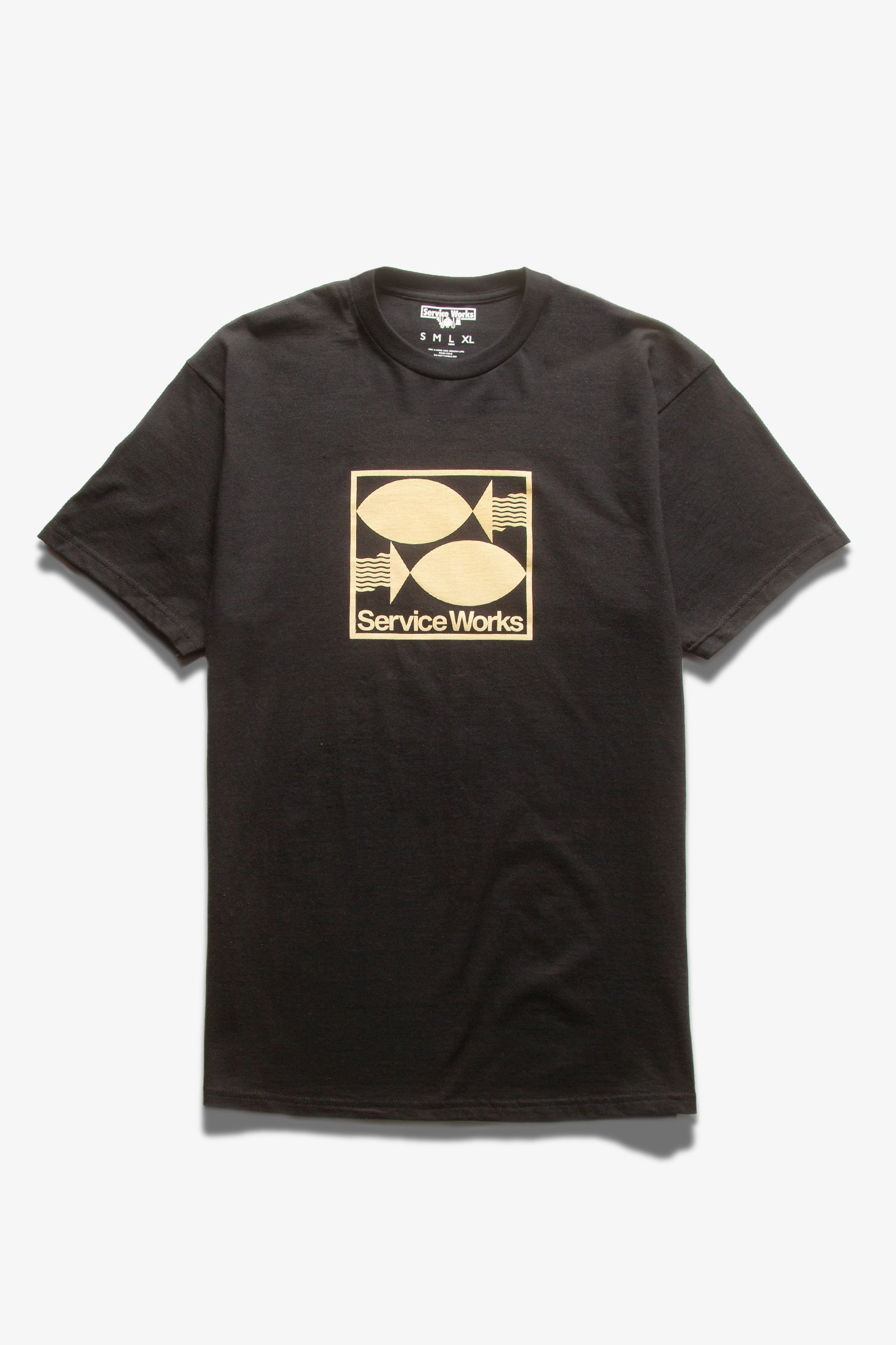 Service Works - Turbot Tee - Black
