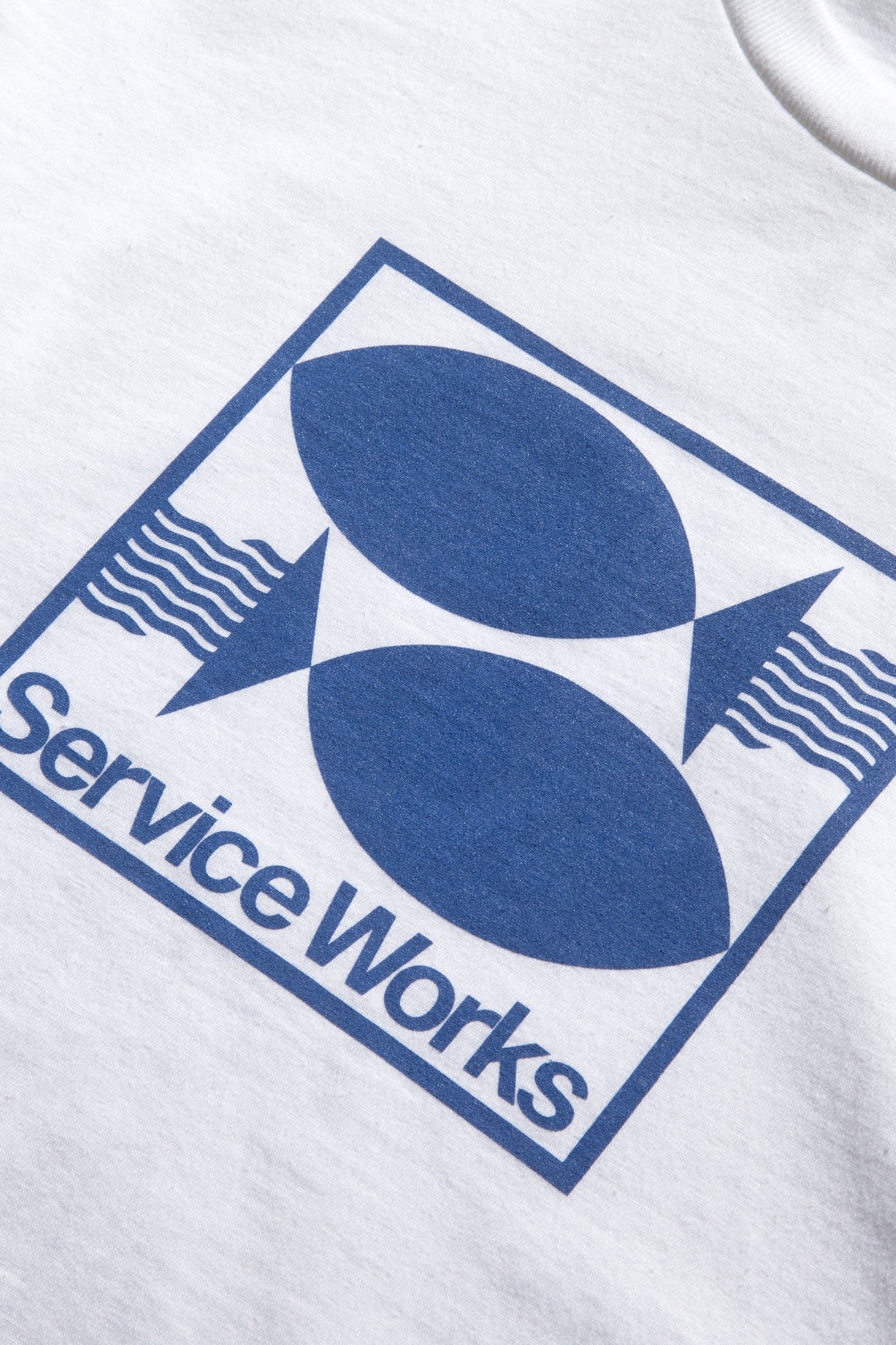 Service Works - Turbot Tee - White