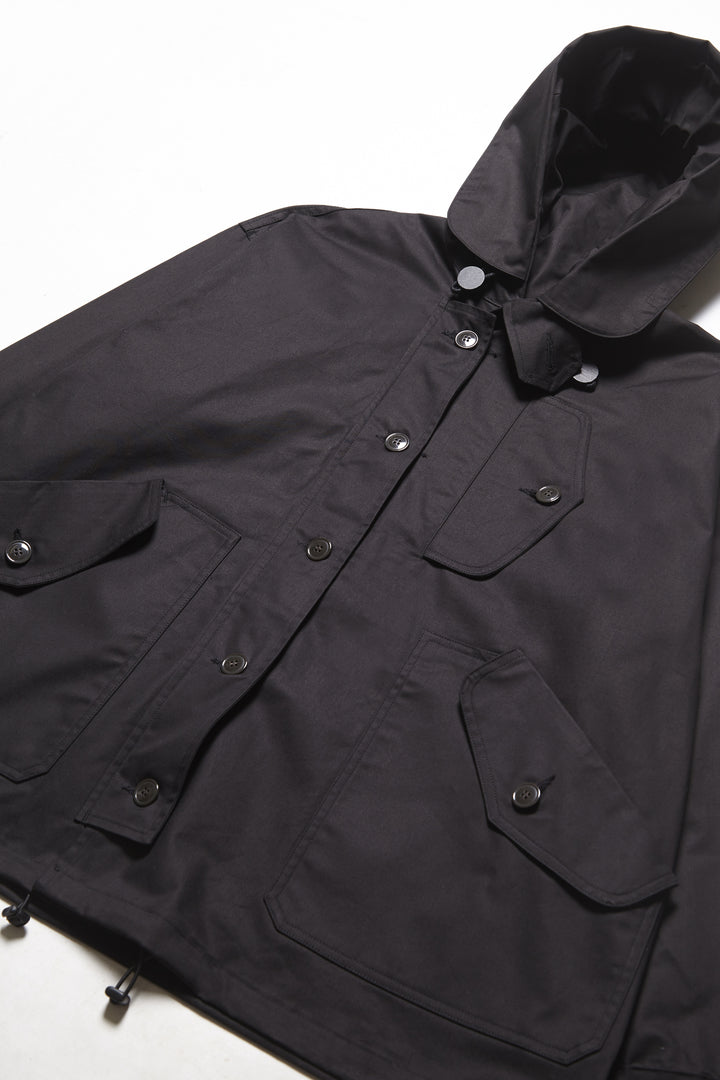 Outstanding & Co. - RAF Short Hooded Parka - Black