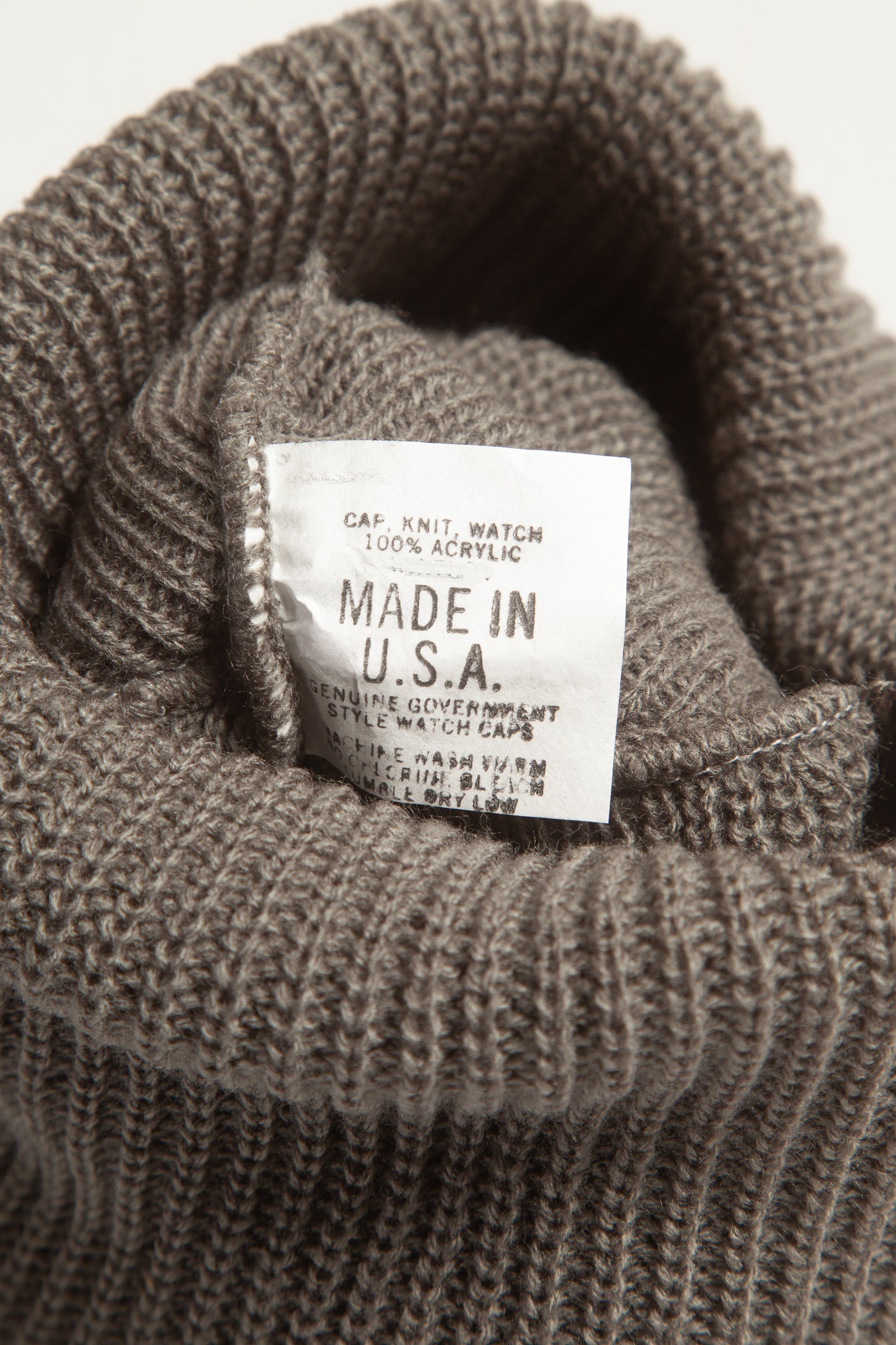 Power House - Watch Cap Beanie - Smoke Grey