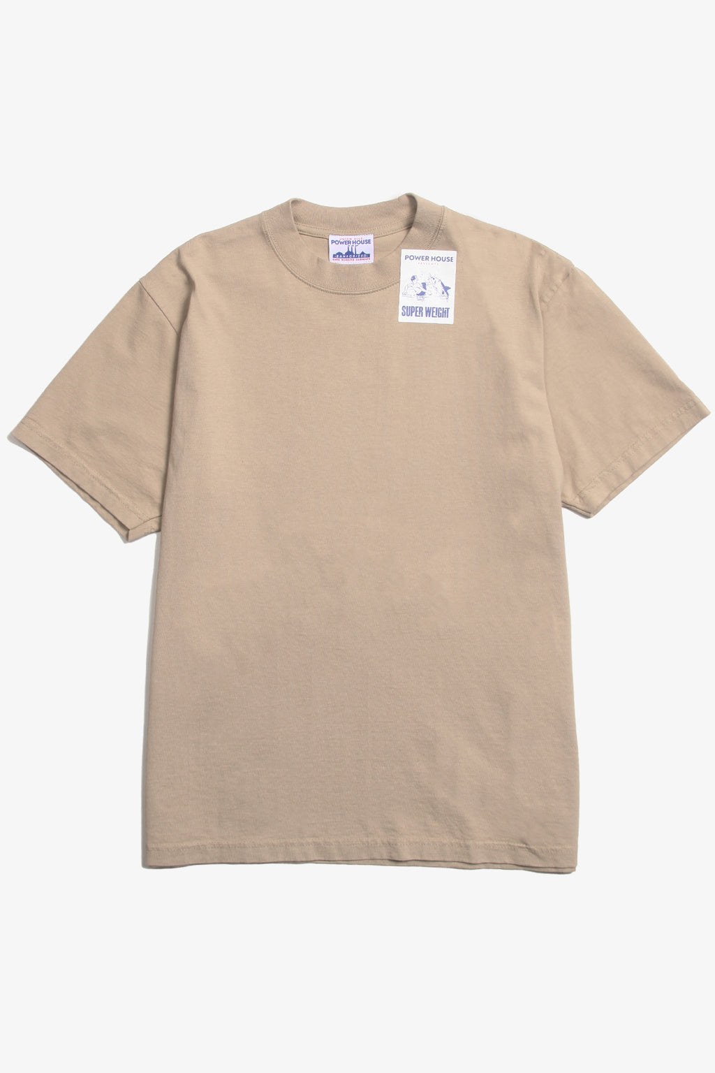 Power House - Super Weight T-Shirt - Khaki