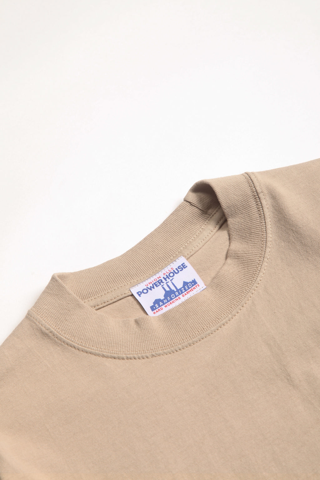 Power House - Super Weight T-Shirt - Khaki