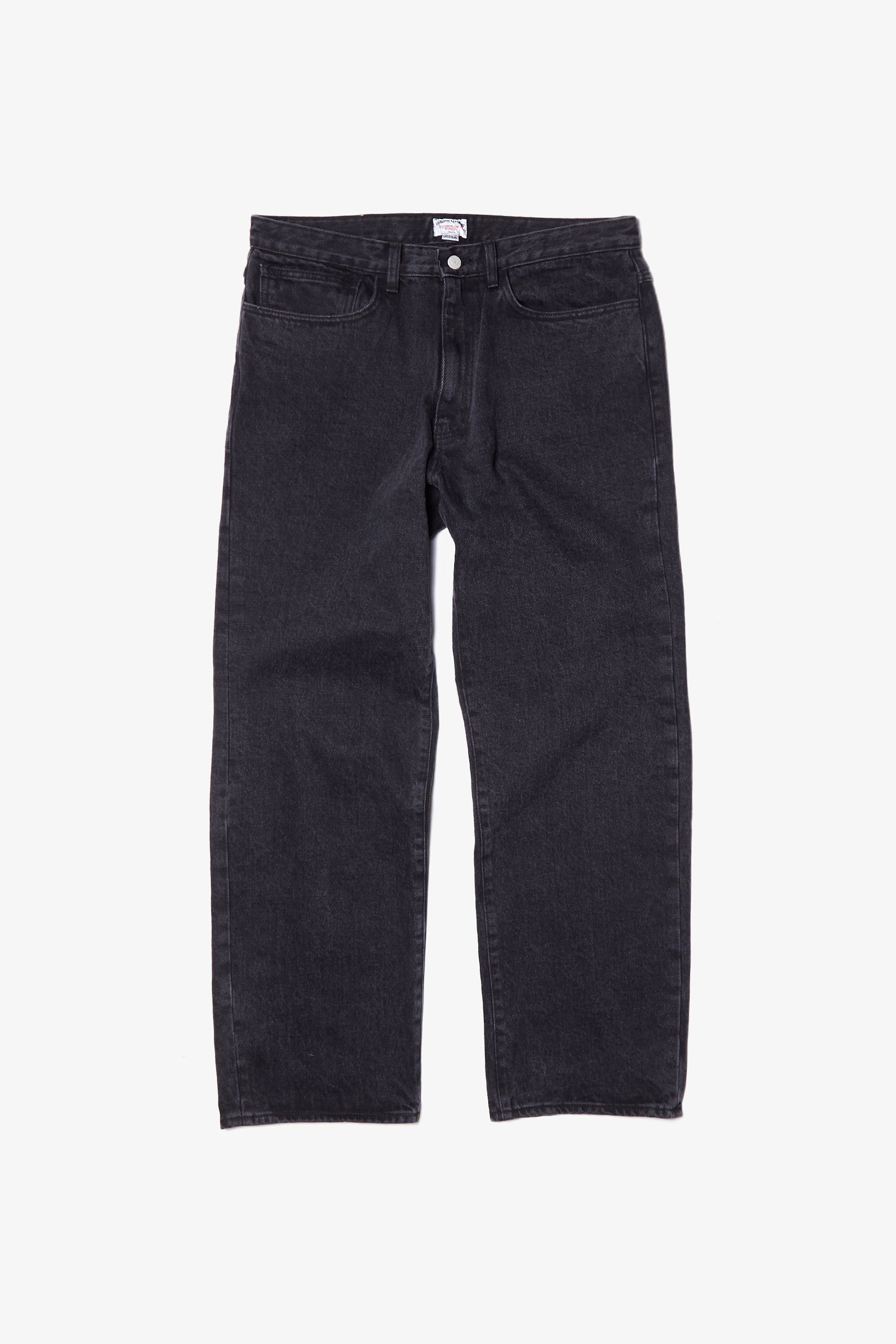 Outstanding & Co. - Wide Washed Jeans - Black