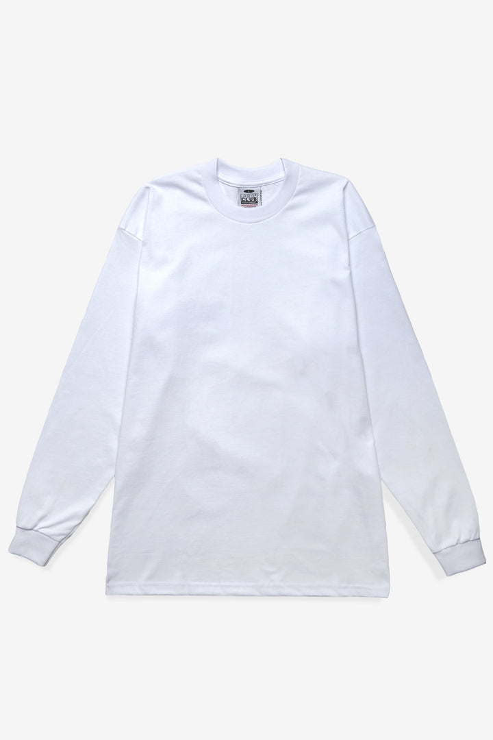 Pro Club - Heavyweight Long Sleeve T-Shirt - White