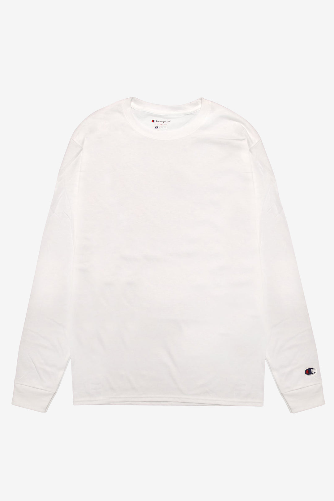 Champion - 6oz Long Sleeve T-Shirt - White