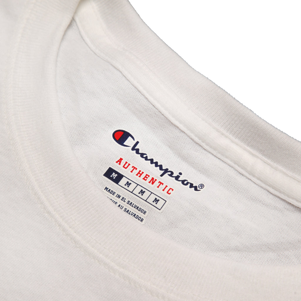 Champion - 6oz Long Sleeve T-Shirt - White