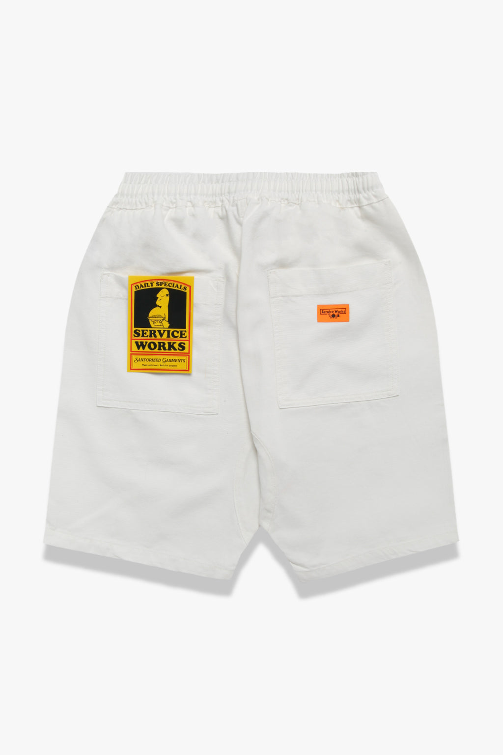Service Works - Classic Chef Shorts - Off White