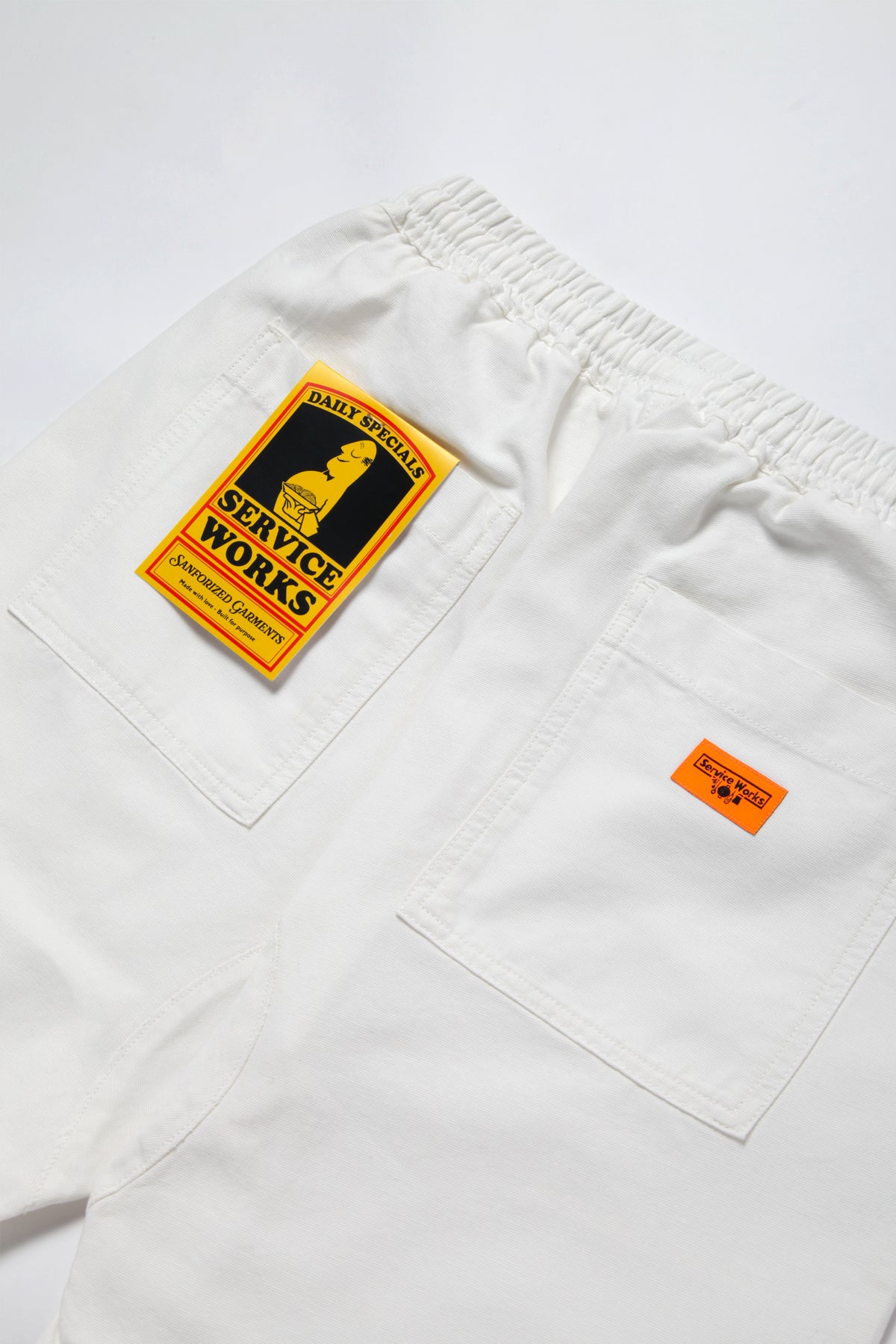 Service Works - Classic Chef Shorts - Off White