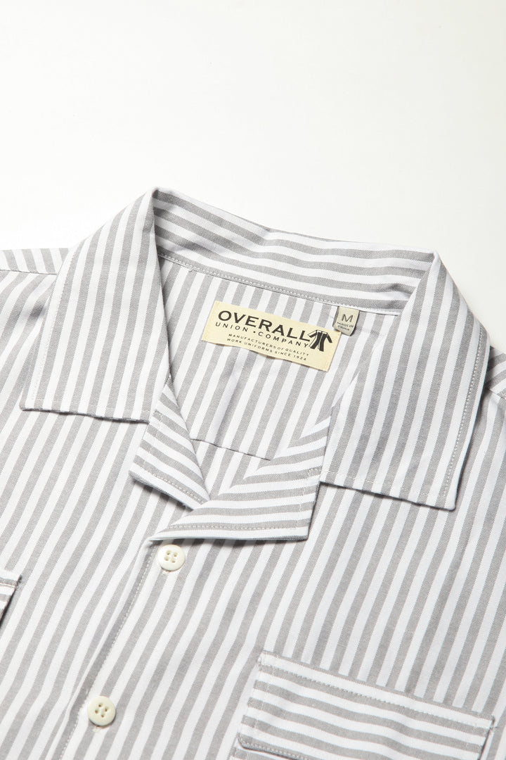 Overall Union - Boxy Short Sleeve Shirt - Stripe